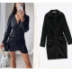 VESTIDO CAMISERO DRAPEADO