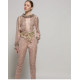 BLUSA PLUMETI NUDE.