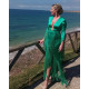 VESTIDO SEDA FLECOS