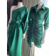 VESTIDO CAMISERO DRAPEADO