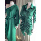 VESTIDO CAMISERO DRAPEADO
