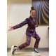 CHAQUETA MORADA PRINT