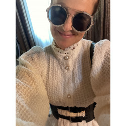 BLUSA CHANEL BEIGE