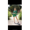 VESTIDO CAMISERO DRAPEADO