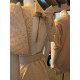 VESTIDO PIQUE BEIG