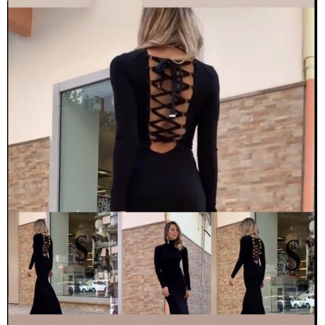 VESTIDO PUNTO DE SEDA