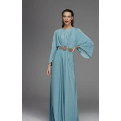 VESTIDO FIESTA AZUL CLARO
