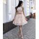 VESTIDO BLONDAS Y PERLAS