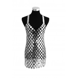 VESTIDO PLATA