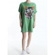 VESTIDO OVERSIDE  TIGRE