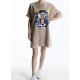 VESTIDO OVERSIDE  TIGRE