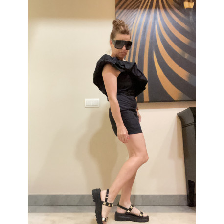 VESTIDO ASIMETRICO