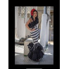 VESTIDO BICOLOR