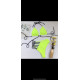 Bikini flúor verde