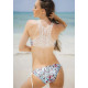 BIKINI ESTAMPADO/ESPALDA CROCHET