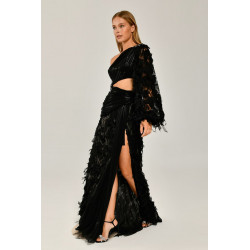 VESTIDO TUL TRANSPARENCIAS