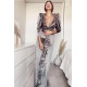 VESTIDO GRIS PERLA
