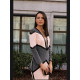 VESTIDO BICOLOR ELASTAN