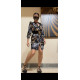 VESTIDO DRAPEADO LEON