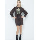 VESTIDO PRINT MUSETA GLITERS