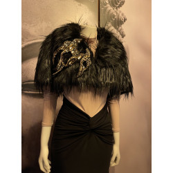 CHAQUETA ECOPIEL TALLA ÚNICA