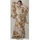 VESTIDO BORDADOS  COLOR ORO