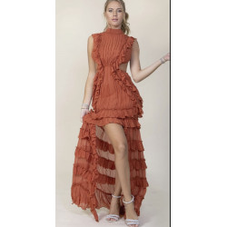 VESTIDO VOLANTES