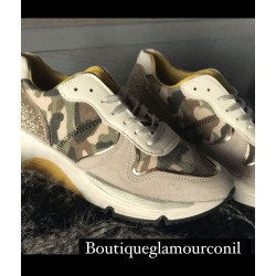 TENIS CAMUFLAGE/GLITERS