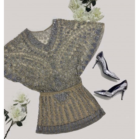 VESTIDO BLUSÓN PIEDRAS
