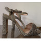 SANDALIAS ORO/PLATA