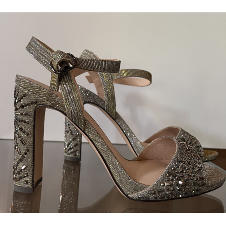 SANDALIAS ORO/PLATA
