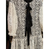 VESTIDO BLANCO PERFORADO