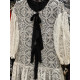 VESTIDO BLANCO PERFORADO
