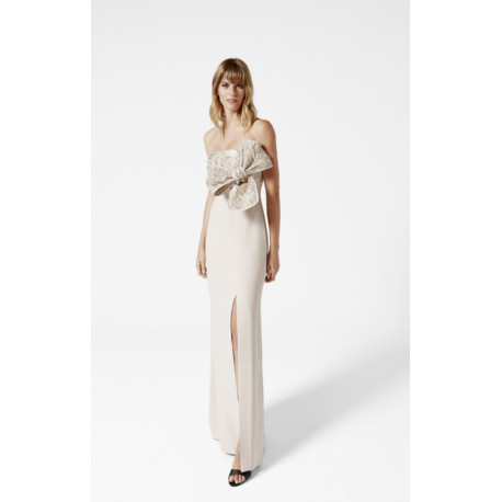 VESTIDO CREP ELÁSTICO