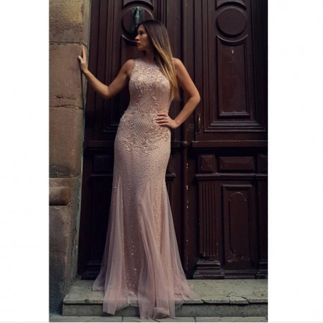 VESTIDO NUDE