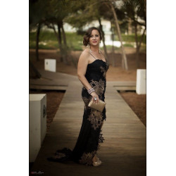 VESTIDO TUL BORDADO