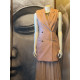 VESTIDO/CHALECO.