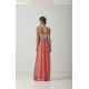 VESTIDO CREP LARGO