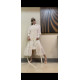 VESTIDO GASA BEIG