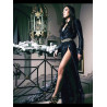 VESTIDO LUREX ELANTAN AZUL NOCHE