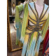 VESTIDO TRICOLOR PIEDAS ZZ