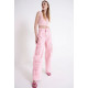 CHALECO/TOP ROSA