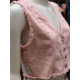 CHALECO/TOP ROSA