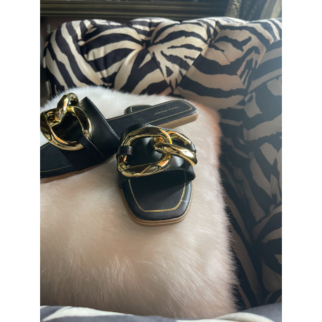 SANDALIAS NEGRA