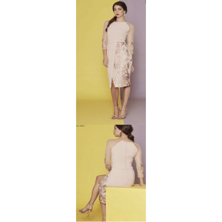 VESTIDO ENCAGE/LICRA