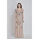 VESTIDO GRIS LENTEJUELAS