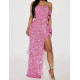 VESTIDO LENTEJUELAS ELASTANO