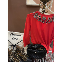 CAMISETA PIEDRAS ROJA