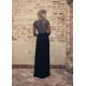 VESTIDO CUERPO TUL BORDADO