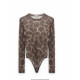 BODY PRINT MARRÓN